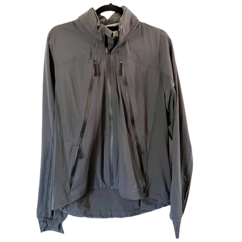 Mens Aether Black Waterproof Performance Outdoor Jacket size 3 / large